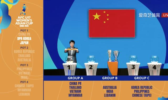 ewc电竞世界杯-U17亚洲杯抽签出炉：男足与日本印尼卡塔尔同组